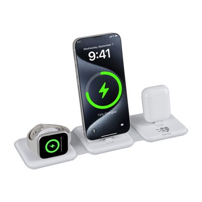 3-in-1 10W Foldable Charging Dock